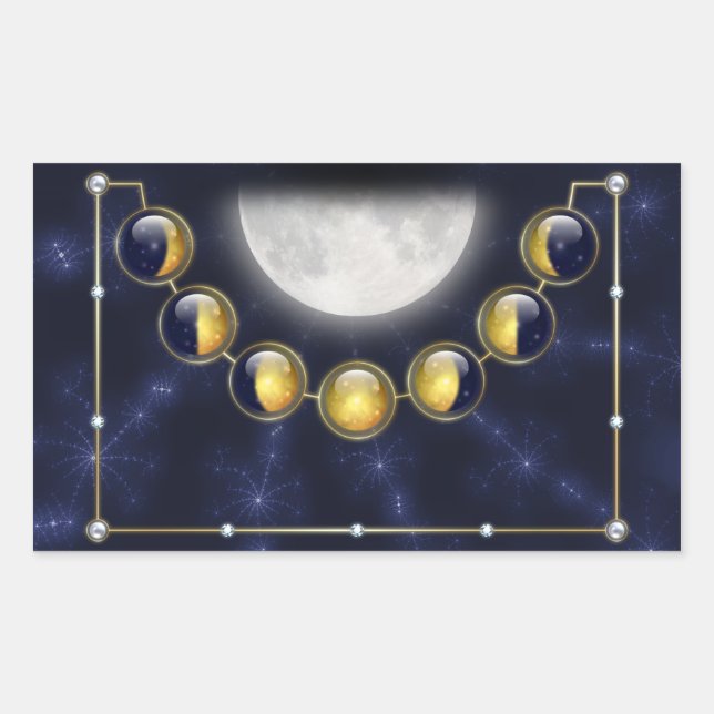 Un mois dans la vie des Stickers de la Lune (Devant)
