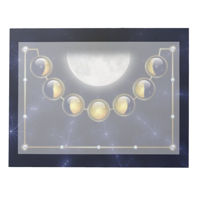 Un mois dans la vie du Bloc-notes de la Lune (Devant)