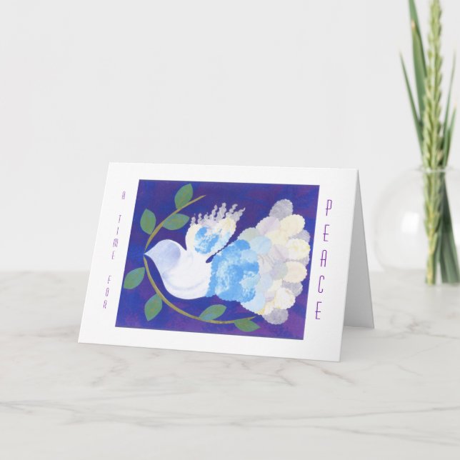 "Un moment carte pour paix" (Devant)