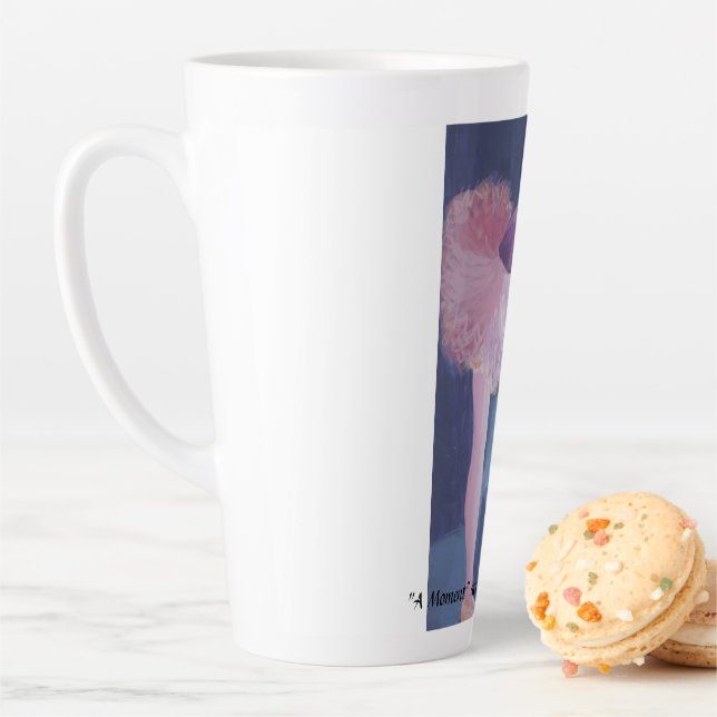 "Un moment" Latte Mug (En situation)