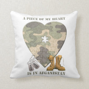 Un morceau de mon coussin d'épouse d'armée de