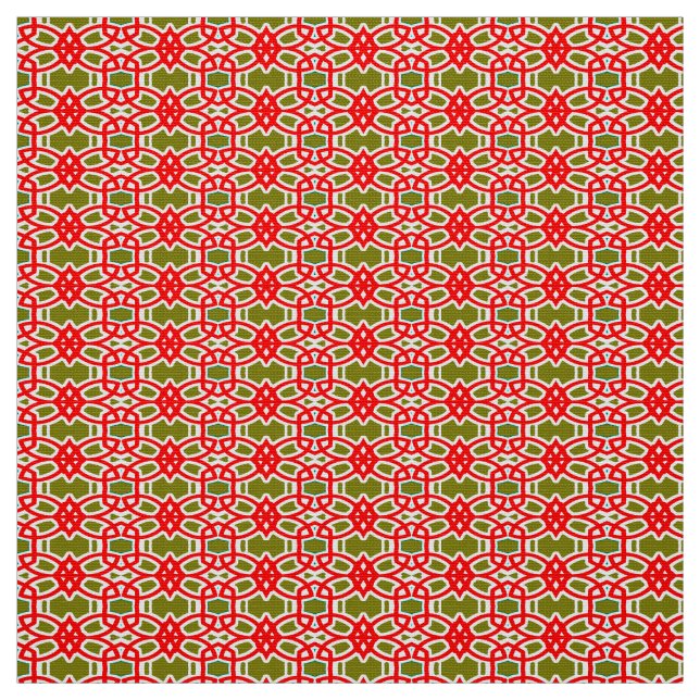 Un motif classique en tissu fleuri (Échantillon)