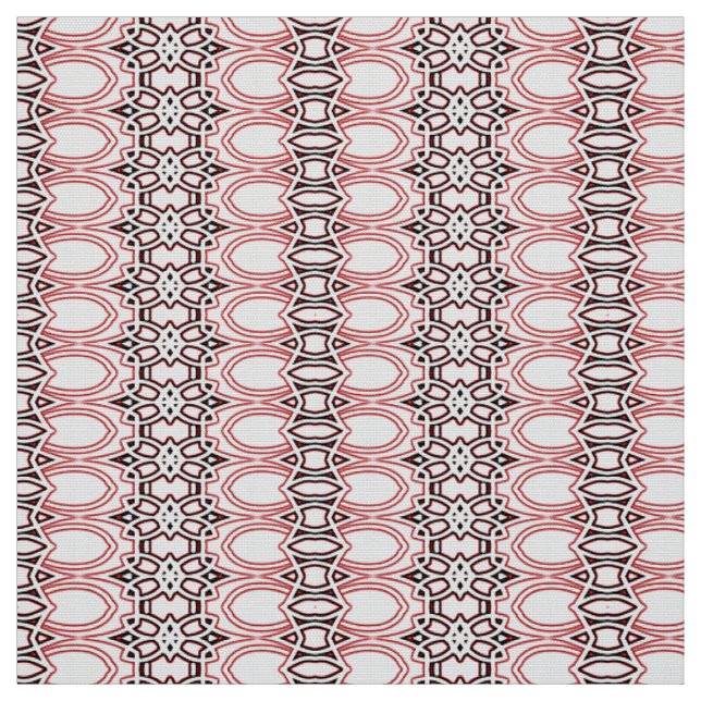 Un motif classique en tissu fleuri (Échantillon)