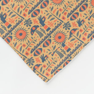 Un Motif égyptien jette des couvertures