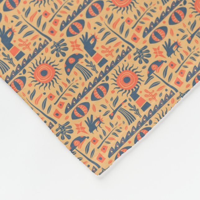 Un Motif égyptien jette des couvertures (Coin)