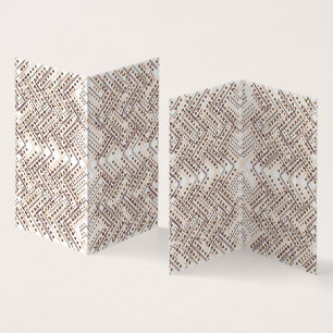 Un motif géométrique extensible aux formes diamant