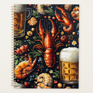 Un motif pour les amateurs de bière et de fruits d