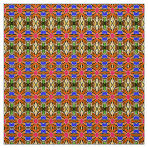 Un motif vintag coloré tissu imprimé motif