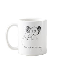 Un Mug Aye-Aye (Mal Dessiné) - Cadeau Animal Étran