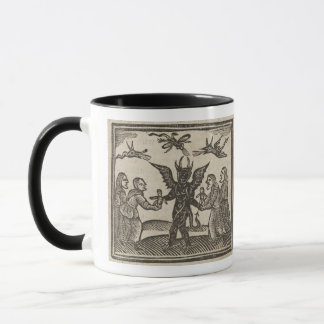 Un mug gravé avec un peu de mort et de damnation g