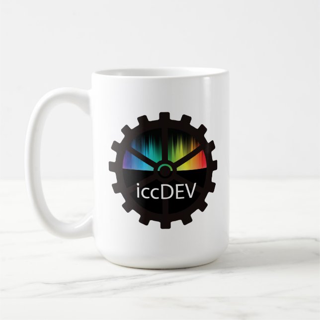 Un mug iccMAX pour l'amateur de gestion des couleu (Gauche)