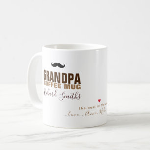 Un Mug pour le meilleur grand-père jamais, avec am