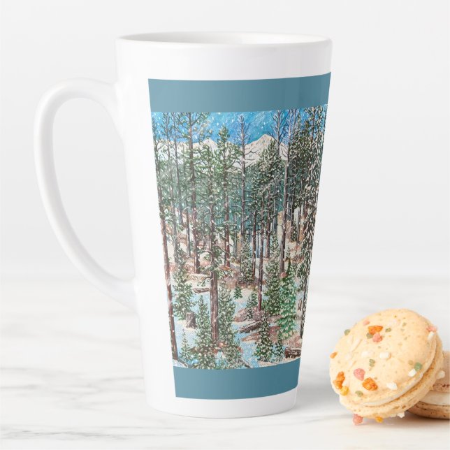 Un mug pour un dimanche enneigé (En situation)