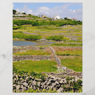 Un mur de pierre irlandais