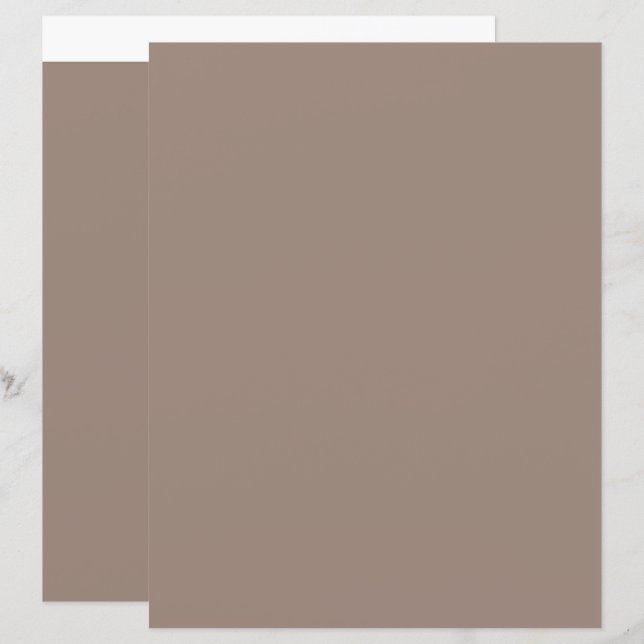 un mur marron avec une horloge (Devant / Derrière)