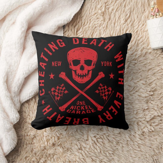 Un Nickel Garage CDWEB Coussin / Rouge (Couverture)