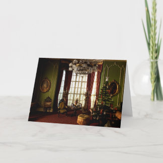 Un Noël victorien - Carte de vœux vierge