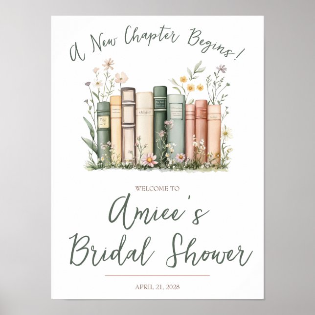 Un Nouveau Chapitre Commence ! Affiche de bienvenu (Devant)