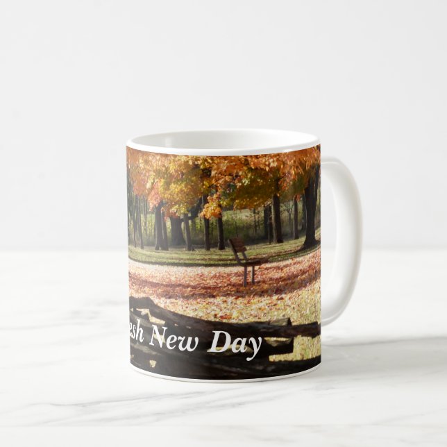 Un nouveau jour frais - mug (Devant droit)