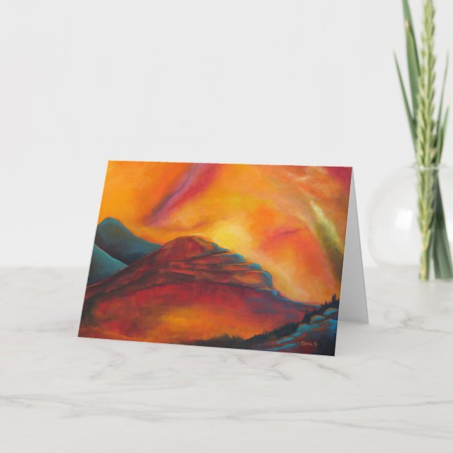 UN NOUVEAU MONDE - Carte de voeux (Devant)