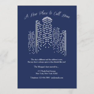 Un nouvel endroit pour appeler le faire-part à la