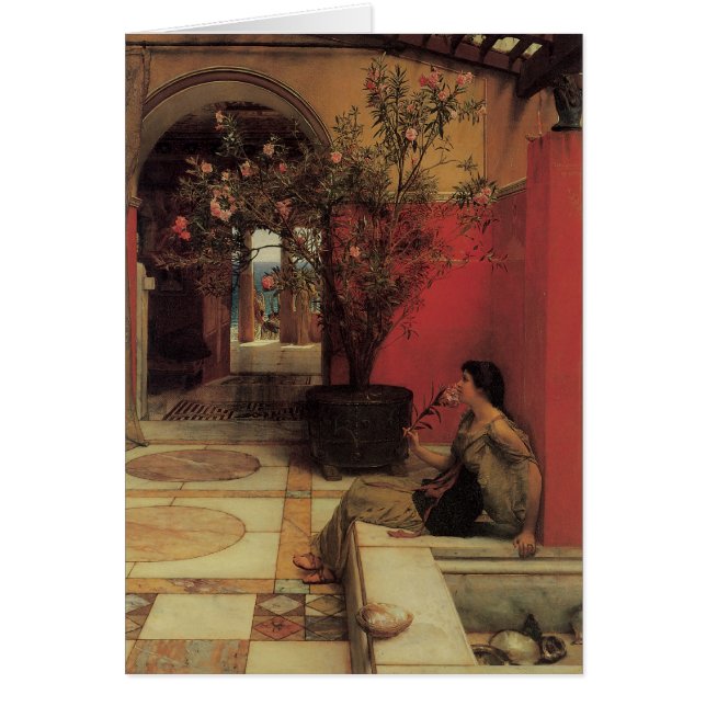 Un Oleander par Alma Tadema, Fleurs Vintage (Devant)