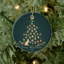 Un Ornement de Noël pour un très joyeux Pawmas