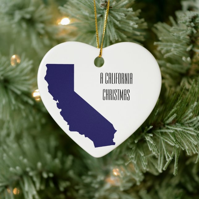 Un ornement personnalisé Noël en Californie (Arbre)