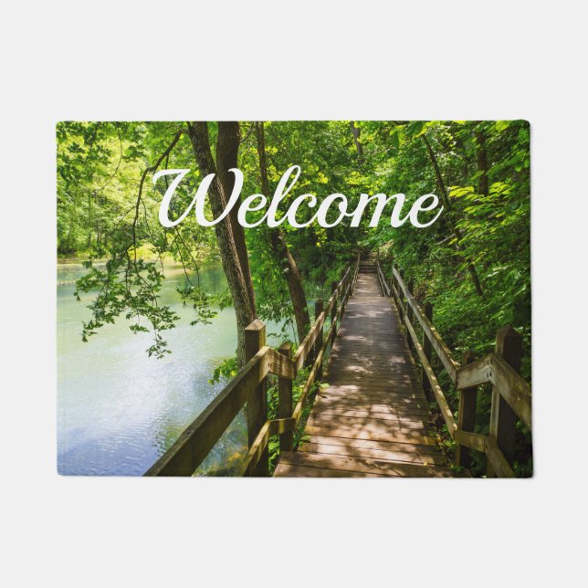 Un Paisible Tapis De Bienvenue De Randonnée (Devant)