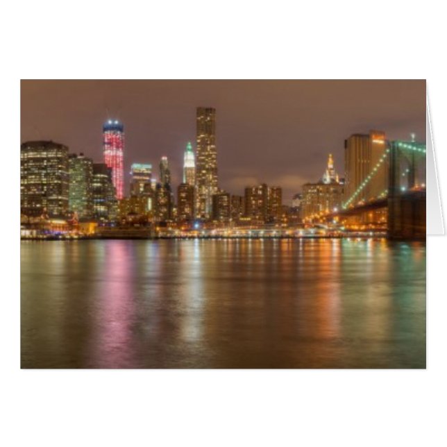 Un panorama sur les toits de New York (Devant horizontal)