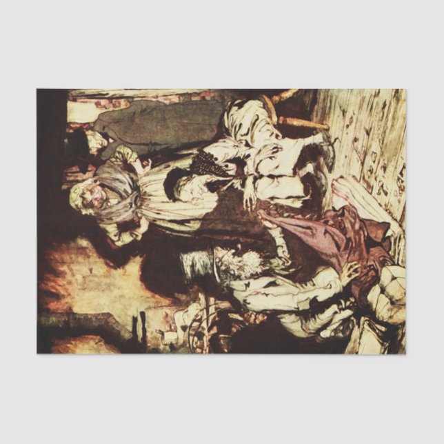 Un papier de soie de soie de chant de Noël 10 (Recto)