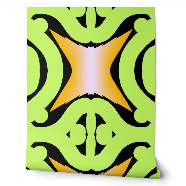Un papier peint élégant vert "Ratti_Creative_Arts" (Déroulement)