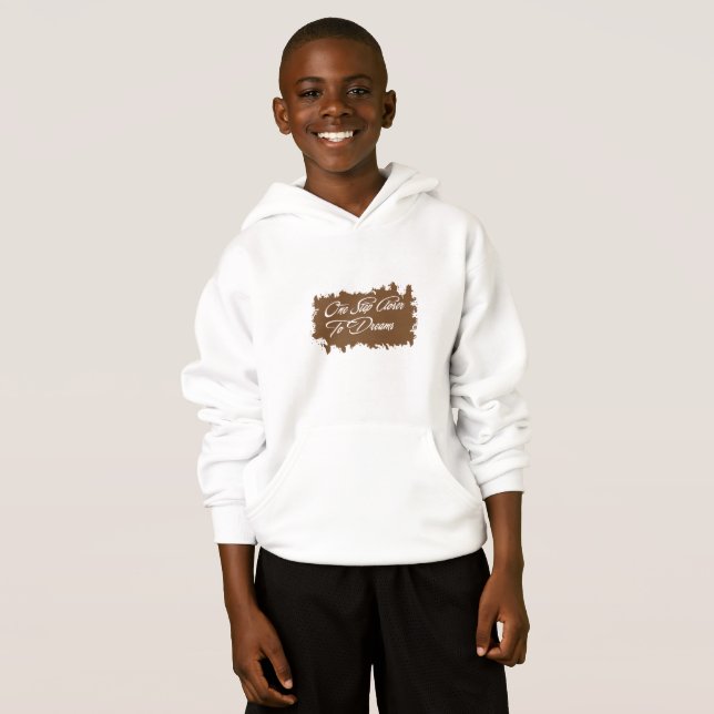 Un pas de plus vers le sweat-shirt de rêve  (Devant entier)