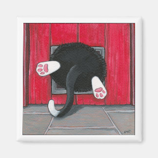 Un Petit Aimant De Chat De Taille