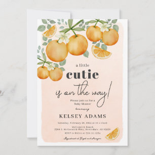 Un petit amour arrive Invitation à une fête prénat
