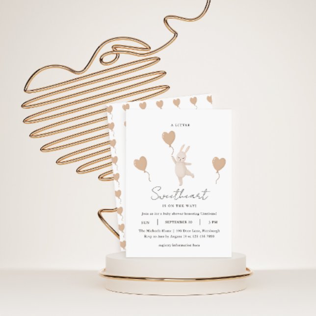 Un petit amour est sur le Baby shower Way (Créateur téléchargé)