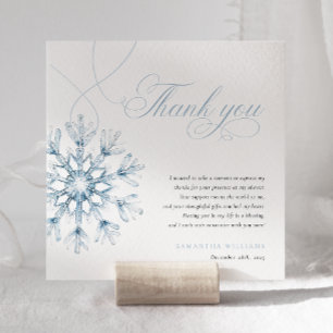 Un petit Baby shower de Carte de remerciements de 