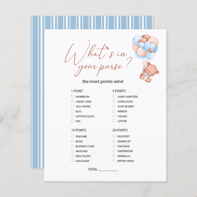 Un petit bébé chéri Ce qui est dans votre jeu de s (Devant / Derrière)