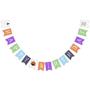 Un petit Boo Halloween Baby shower Bunting drapeau