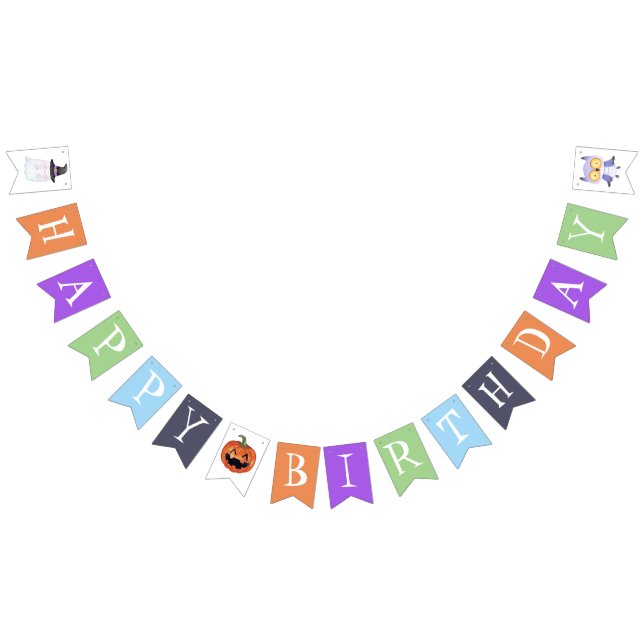 Un petit Boo Halloween Baby shower Bunting drapeau (Tout)