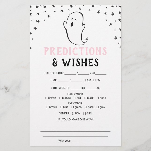 Un petit Boo Halloween prédiction de jeu Baby show (Devant)