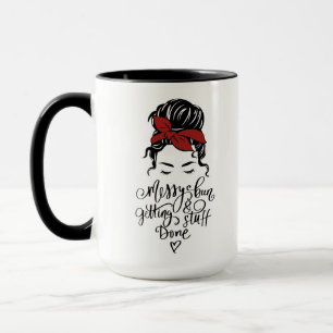 Un petit bout mignon se faire faire des trucs Mug