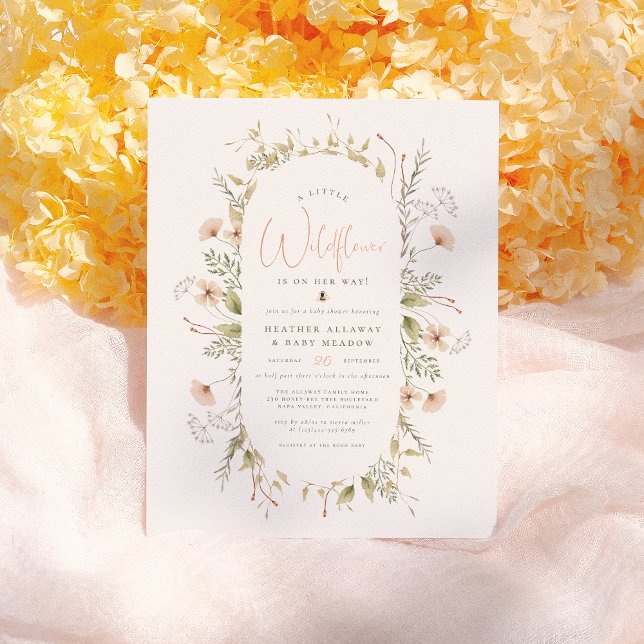 Un petit budget de Baby shower de fille Boho Fleur (Créateur téléchargé)