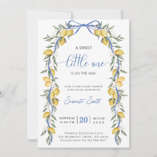 Un petit citron doux Baby shower Invitation