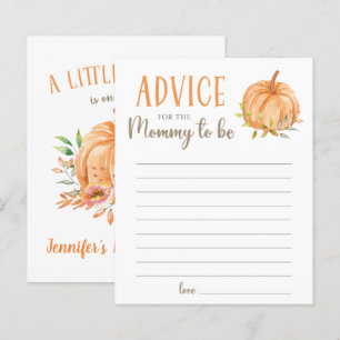 Un petit conseil en aquarelle florale Citrouille p