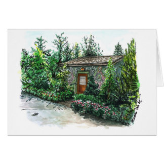 Un petit cottage décoré