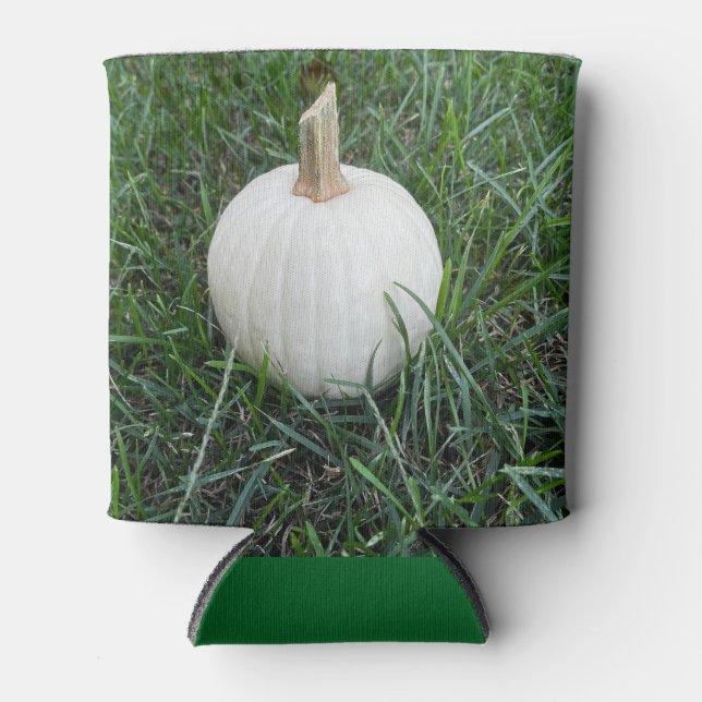 Un petit Glacière Citrouille blanc (Devant)