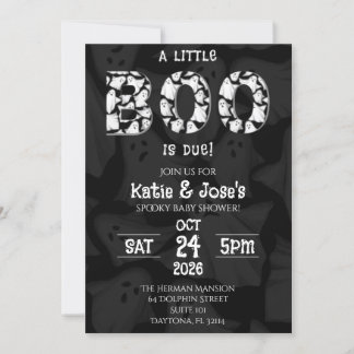 Un petit livre est attendu Invitation de Baby show