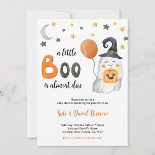 Un petit livre est presque dû Invitation Baby show