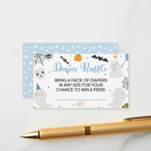 Un petit livre est presque due Diaper carte Raffle